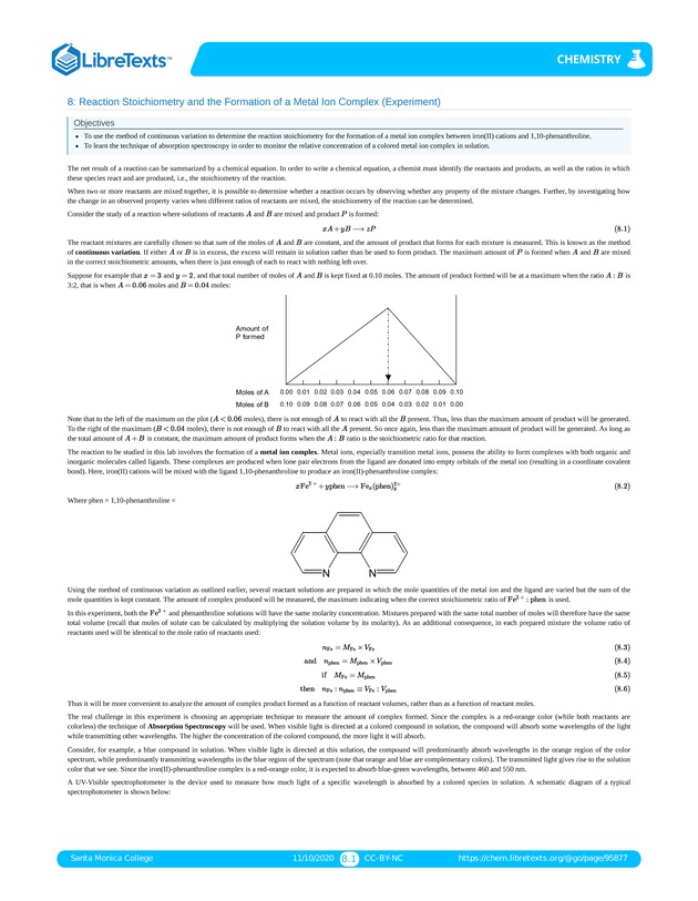 Online Chemistry Lab Manual - Page 128